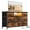 Rustic Brown, variant on YYEAN 8-Drawer LED Dresser TV Stand with Power Outlet for 55'' TV - Wide Storage Chest for Bedroom, Living Room & Entryway, Wood Top Console Table with 22 Light Modes