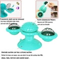 thumbnail image 3 of Windmill Cat Toy Turntable Cat Spinning Toy Teasing Interactive Cats Suction Cup Toy Indoor Cat Spinner Aggressive Kitty Toy Massage/Tickling Ball with Glowing Ball and Catnip, 3 of 6