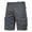 Dark Gray, variant on cllios Men's Cargo Shorts Big and Tall Multi Pockets Shorts Work Work Shorts Running Workwear Cargo Shorts