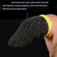 thumbnail image 2 of 96X Juego de para Dedos Transpirable Fino Antisudor, Antideslizante, para Pulgar, Guantes para Juegos, Guantes para Teclas, 2 of 4
