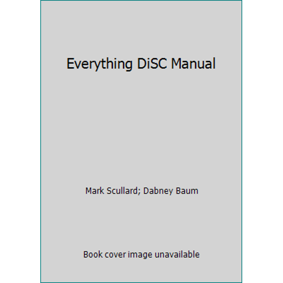 Pre-Owned Everything DiSC Manual (Paperback) 1119080673 9781119080671