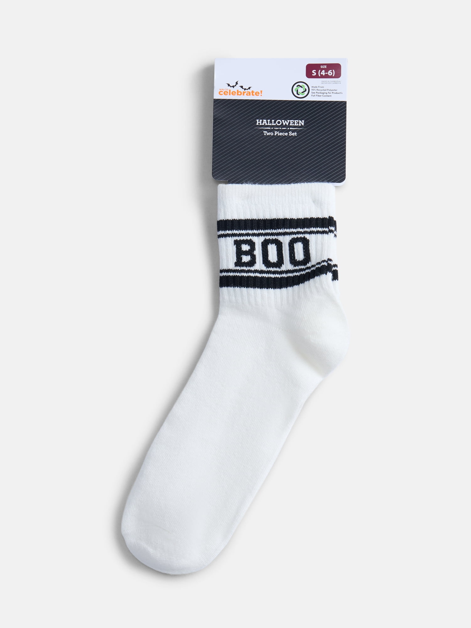 Halloween Women's Sleepshirt Top and Socks Set from Way to Celebrate, 2-Piece, Sizes XS-3X