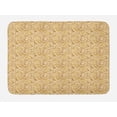 thumbnail image 1 of Geometrical Bath Mat, Abstract Mosaic Tiles Pattern from Squares Pixel in Pastel Earth Tones, Plush Bathroom Decor Mat with Non Slip Backing, 29.5" X 17.5", Pastel Brown Beige, by Ambesonne, 1 of 2