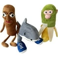 thumbnail image 3 of AI-Crafted Italian Brainrot Animals Plush,10.63 Brainrot Evolution Plushie - Soft, Memetic Home Accent (Baby Tralalero Tralala), 3 of 3