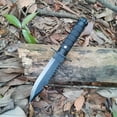 thumbnail image 4 of Doom Blade Serrated Fixed Blade Knife with Sheath, Survival Camping Knife, Hunting Knife, 4 of 5