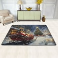 thumbnail image 3 of Non-Slip Area Rug 72"x48" Indoor Washable Floor Mats Carpet Printed for Living Room, Bedroom, Home Decor Christmas Street Scene, 3 of 7