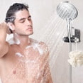 thumbnail image 1 of Support de Douche Ventouse Support de Douche Support de Pomme de Douche Montage Mural Support de Douche à Ventouse Intégré, 1 of 7