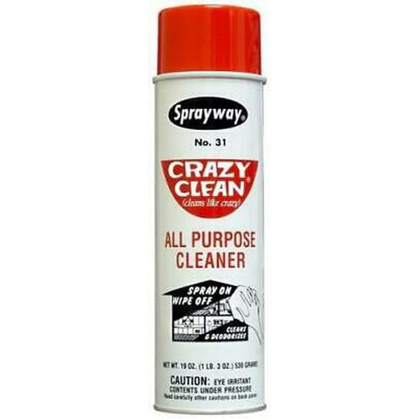 Sprayway Sw031 20 Oz Crazy Clean All Purpose Cleaner, 3PK