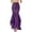 Purple, variant on Fldy Women's Mermaid Costume Shiny Sequins Long Tail Halloween Party Maxi Skirts Green XXL