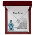 thumbnail image 4 of Nurse Prayer Healthcare Medical Worker Nurse Appreciation Infinity Knot Necklace Message Card, 4 of 17