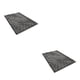 thumbnail image 2 of Matsuzay Alfombrillas De Baño Cómodas - Antideslizante Y Fácil De Limpiar Moderna Alfombrilla De Baño Antideslizante Ecológica Gris Oscuro gris oscuro 2Conjunto, 2 of 6