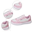 thumbnail image 5 of Women's Lace Mesh Sneakers Breathable White Floral Pattern Casual Walking Shoes Lightweight Fashion Tennis Shoes for Summer, 5 of 9