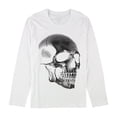 thumbnail image 1 of Camiseta Elevenparis Hombre Skull Graphic blanca L, 1 of 3
