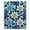 Blue, Pattern 10, variant on ODIKA 4'x6' Machine Washable Non-Slip Area Rug, Contemporary Teal High Traffic Rug, Blue, 966990