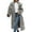 Gray, variant on Wancir Faux Fur Winter Long Coats Women Warm Lapel Faux Fur Fuzzy Coat Jacket Overcoat Fashion Open Front Cardigan Outerwear
