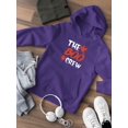 thumbnail image 3 of The Boo Crew Retro Funny Hoodie Juniors -Image by Shutterstock,  Large, 3 of 4