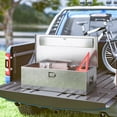 thumbnail image 2 of HOMCOM 30 Inch Truck Bed Tool Box, Heavy Duty Aluminum Trailer Tongue Box, 2 of 10
