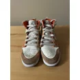 thumbnail image 2 of N I-K-E A i r-Jor-dan 1 Mid Boys Size 3Y Orange Athletic Shoes Sneakers DV1341-800, 2 of 5