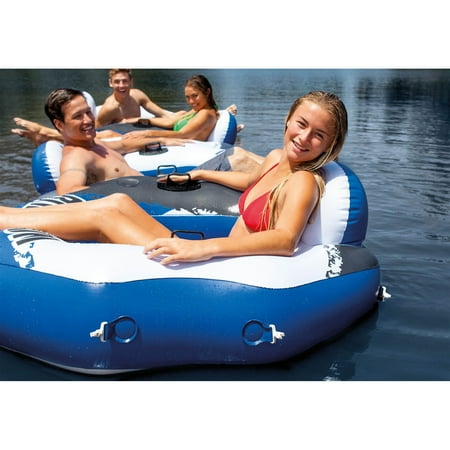 Intex - Lounge Inflatable 1 Person Floating Tube - Multi