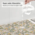 thumbnail image 6 of Kdxio Daisy for Dish Drying Mat,24*18 inch Absorbent Dish Drainer Kitchen Counter,Large Size Dish Drying Pad for Countertops,Draining Racks, 6 of 9