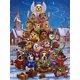 thumbnail image 1 of HOMFUN-Bordado de diamantes completo "Árbol de Navidad", pintura de diamantes, patrones de punto de cruz, diamantes de imitación sin terminar, decoración del hogar, 1 of 4