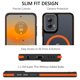 thumbnail image 5 of Funda para teléfono GUAGUA Moto G Power 5G 2024 de 6.7 pulgadas, magnética mate, 5 of 9