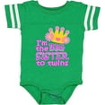 thumbnail image 3 of Inktastic I'm the Big Sister to Twins. Girls Baby Bodysuit, 3 of 5
