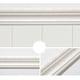 thumbnail image 2 of Moldura de espuma flexible autoadhesiva de 90 x 3 pulgadas, líneas de pared decorativas adhesivas 3D, borde de papel pintado para el hogar, oficina, hotel, decoración de bricolaje, color blanco Adepaton WMZL-637-4, 2 of 8
