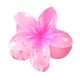 thumbnail image 5 of Horquilla de plumeria colorida con forma de flor, estilo retro para damas, con clip lateral, media parte trasera de la cabeza y clip de tiburón., 5 of 7