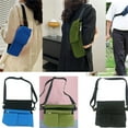 thumbnail image 4 of Men's & Women's Foldable Multi-Purpose Crossbody Bag, Shoulder Neck Waist Bag For Daily Use, 24*22*15Cm Ultra-Lightweight With Multi-Zipper Compartments Internal Dividers And, 4 of 5