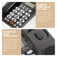 thumbnail image 3 of Luxshiny Black Landline Telephone with PVC Cord for Home and Office Use, 1 Piece, Ideal for Working Users, 3 of 8