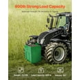 thumbnail image 4 of VEVOR Ballast Box 3 Point Category 1 Tractor Heavy-Duty Thickened Hard Steel Green, 4 of 9