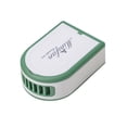 thumbnail image 1 of Secador de pestañas Ventilador USB Mini Ventiladores portátiles Recargable Eléctrico de mano Aire ac Meterk Verde, 1 of 7