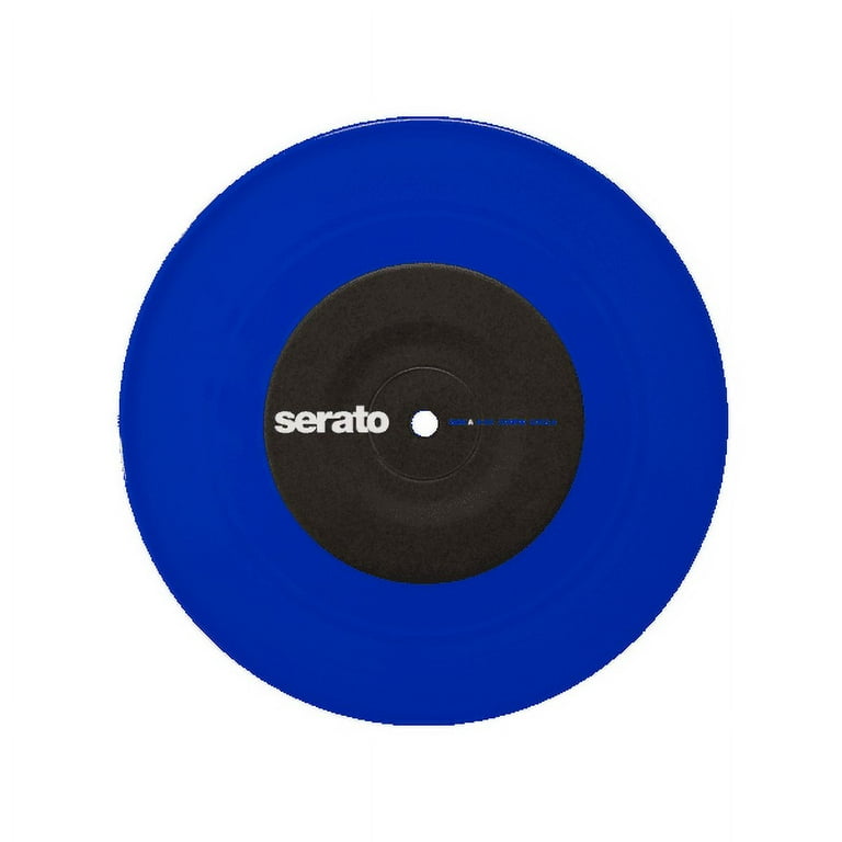DJ機材 7'' Official Serato Control Vinyl Blue Serato 7'' Official Control Vinyl - (Pair, Blue) - Walmart.com