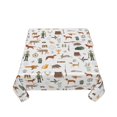 thumbnail image 5 of Wukai Outdoor Living Waterproof Tablecloth for Kitchen Dining, Fits Square Tables for 2-4 Seats -54"x54", 5 of 7