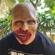 thumbnail image 2 of Máscaras de boca torcida sangrienta para Halloween, Zombie, monstruo, vampiro, látex, fiesta de disfraces, cabeza completa, teatro, Casa Encantada, accesorios Fivean unisex, 2 of 2