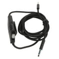 Headphone Sound Cable 3.5mm Gaming Headset Aux Cord with Inline Mic