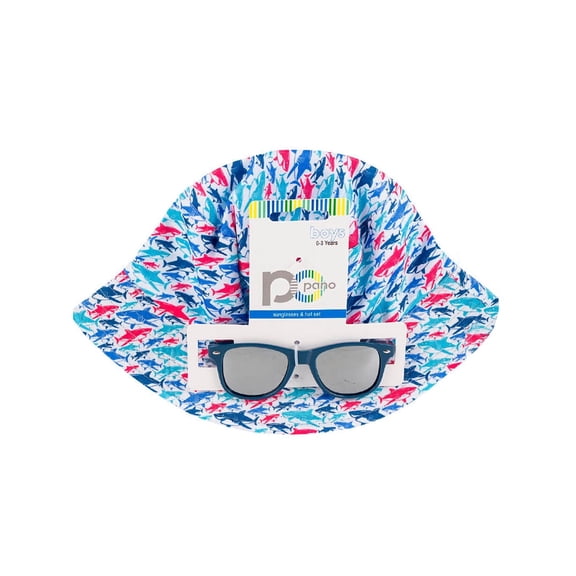 Set De Sombrero Y Lentes De Sol Para Bebé 0-3 Años