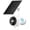 White with Solar Panel, variant on Geeni Perch 3MP Smart Magnetic Battery & Solar Wireless Camera - 2K HD Outdoor Wireless Camera Security with Color Night Vision, LED Spotlight, 2-Way Audio, & IP66 Weatherproof