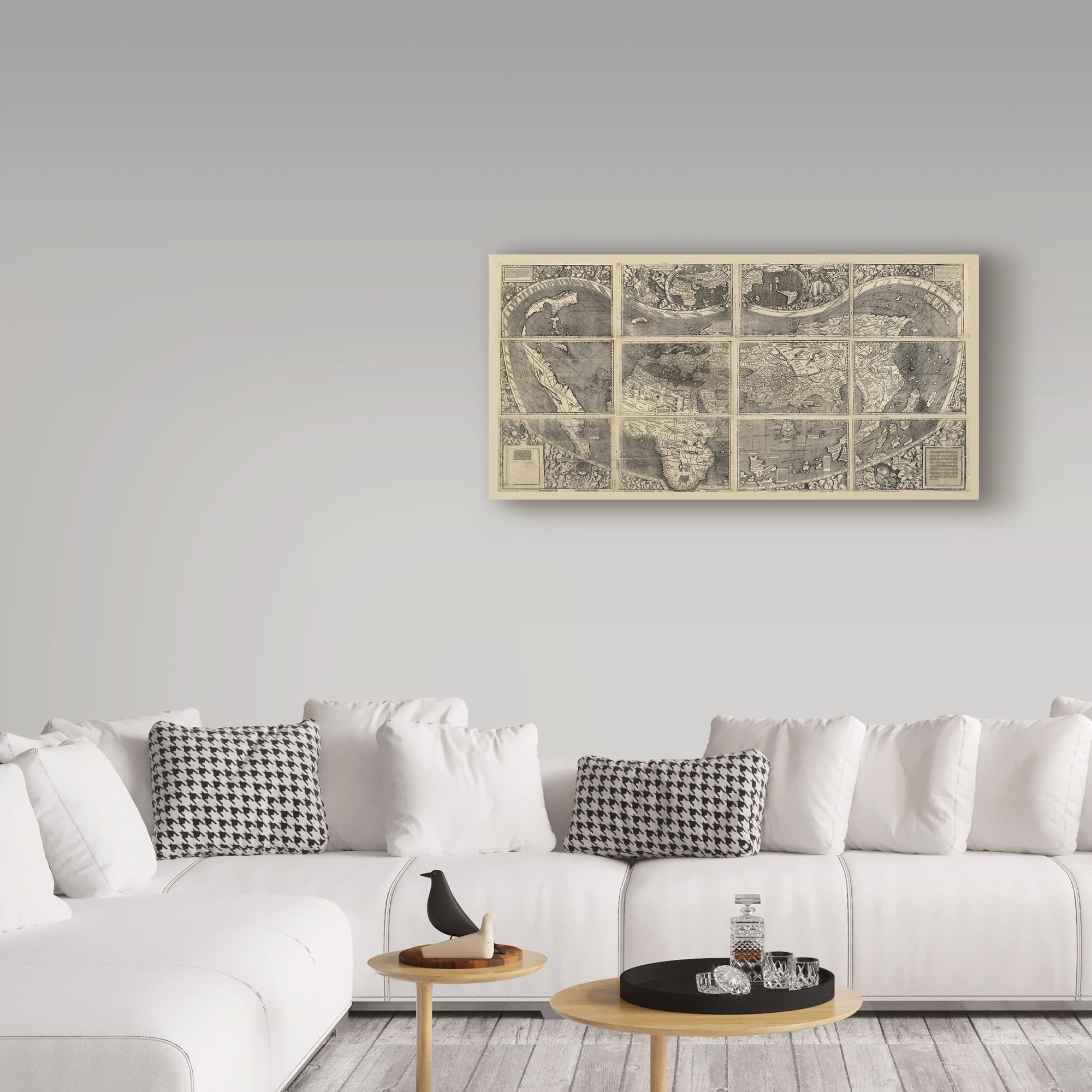 Trademark Fine Art '1507 Waldseemuller' Canvas Art by Vintage Lavoie