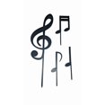 thumbnail image 2 of Music Notes Cake Topper Set; Treble Clef With 1/4 Note, 1/8 Note And Semiquaver, 2 of 2