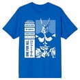 thumbnail image 4 of My Hero Academia All Might One For All Men's Royal Blue Graphic T-Shirt-Medium, 4 of 6