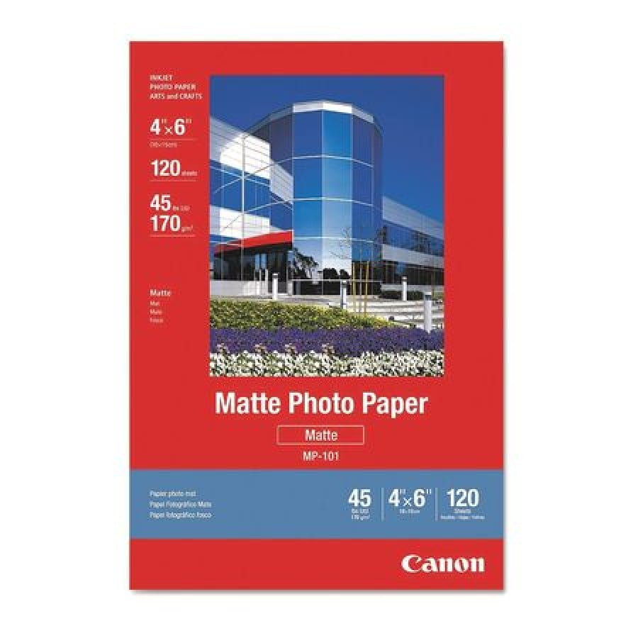 Canon MP101 Matte 4 in x 6 in 170 g/m 120 sheet(s) photo paper