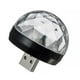thumbnail image 1 of Mini USB Disco Light Sound Activated LED Magic Disco Ball Lamps (Negro), 1 of 5
