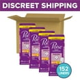 thumbnail image 3 of Poise Microliners Incontinence Panty Liners, 1 Drop Lightest Absorbency, Long, 152 Count, 3 of 12