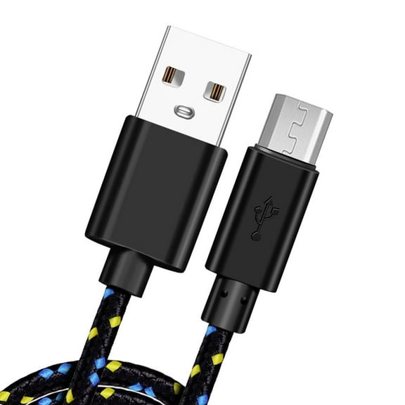 MicroUSB 10ft USB Cable for TCL 30z - Charger Cord Power Wire Long