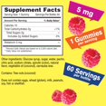 thumbnail image 5 of WellYeah Melatonin Gummies 5 mg - Natural Raspberry Flavor - Drug-Free Gummy Supplement - Gluten Free and Gelatin Free, Vegetarian - 60 Gummies, 5 of 5
