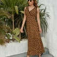thumbnail image 3 of Leopard Print Pattern Art Sleeveless Dress Women's Summer Suit Dresses for Women 2025 Luxury Party Dress, 3 of 7