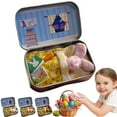 thumbnail image 5 of Little Pocket Bunny Travel Buddy Cute Rabbit Easter Basket Stuffer for Kids, 5 of 9