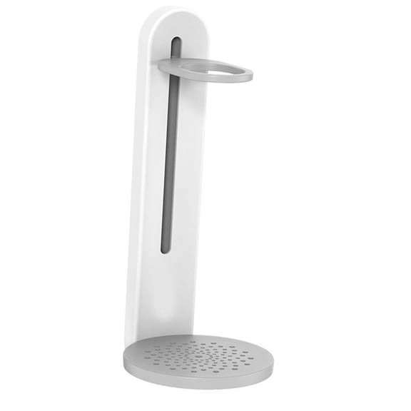 Practical Mouthwash Dispenser Bottle Set for Bathroom with Bamboos Look Pumps Storage Rack Home Use